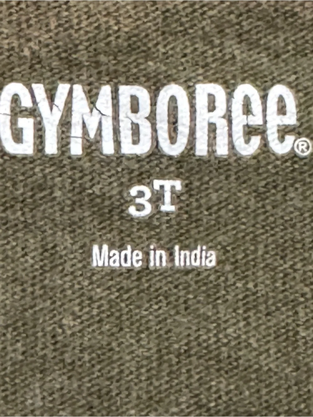 Gymboree Boy Short Sleeve Tee with Red Car Appliqué